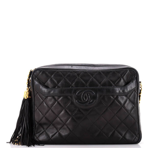 Chanel Vintage Camera Tassel Bag #176664C18B - Picture 1 of 10